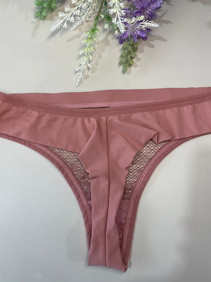 CONJUNTO LINGERIE ROSA