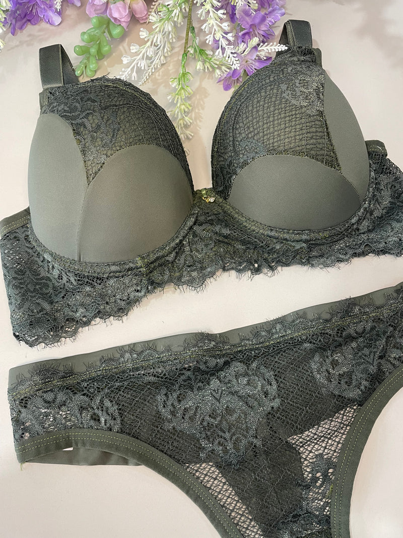 CONJUNTO LINGERIE ROSA