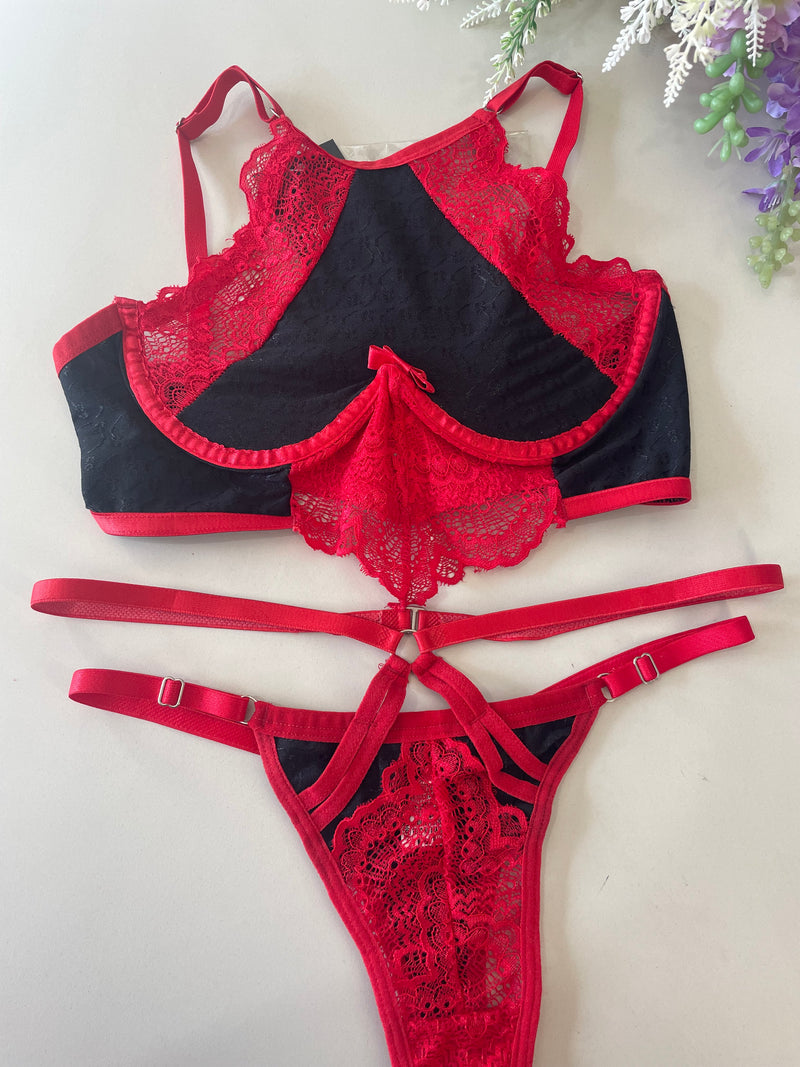 CONJUNTO LINGERIE LUXO