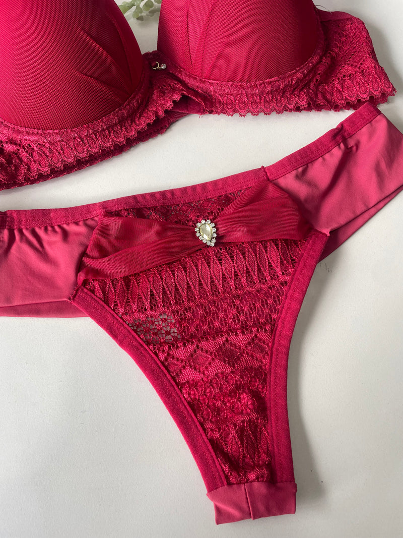 CONJUNTO LINGERIE PRINCESA